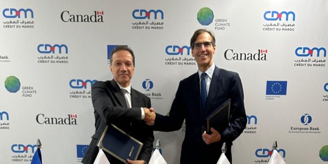 Crédit du Maroc signe un partenariat stratégique avec la BERD