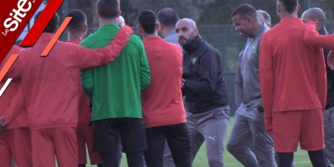 Maroc-Comores: revivez la dernière séance d’entraînement des Lions avant le match (VIDEO)