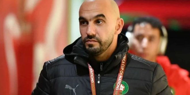 CAN 2025: Walid Regragui veut « le feu dans les stades » lors des matchs des Lions