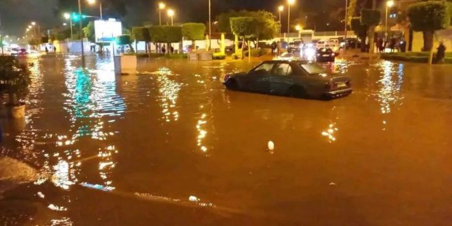 Fortes pluies : la ville de Salé sous l’eau