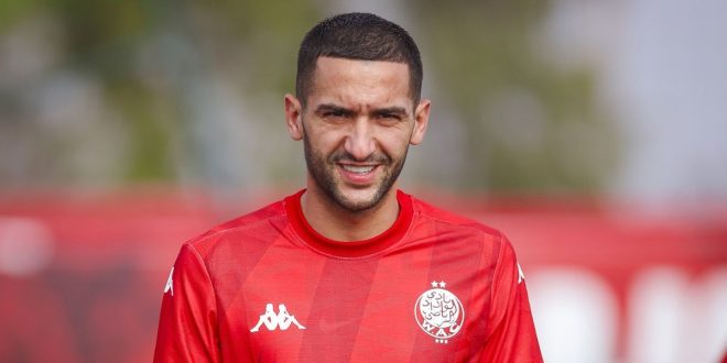 WAC : Hakim Ziyech disputera bientôt sa première rencontre