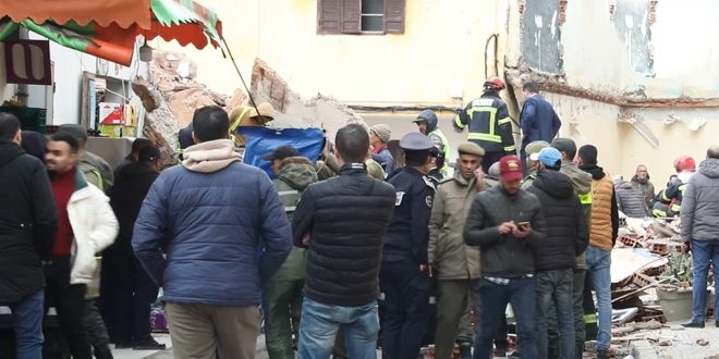 Rabat: deux morts et quatre blessés dans l’effondrement partiel d’un immeuble