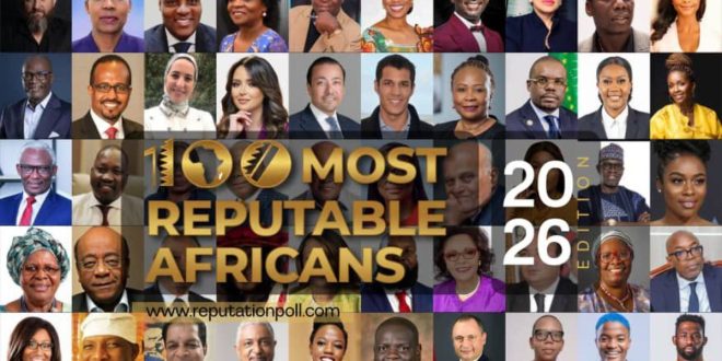 Découvrez le palmarès des 100 Africains les plus réputés en 2026 (PHOTO)
