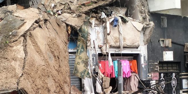 Fortes pluies : une maison menaçant ruine s’effondre à Casablanca (VIDEO)