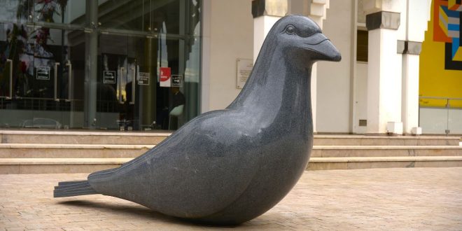 « Paloma », une nouvelle sculpture installée au musée Mohammed VI d’Art Moderne et Contemporain