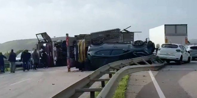 Terrible accident sur l’autoroute de Tanger