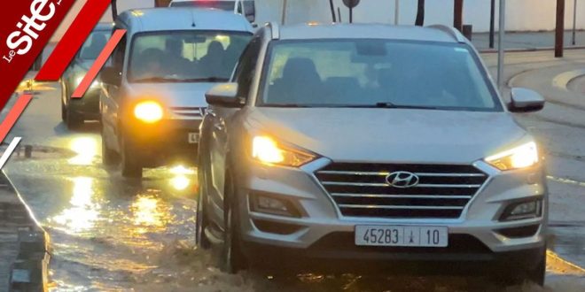 Fortes pluies à Casablanca: plusieurs routes inondées (VIDEO)
