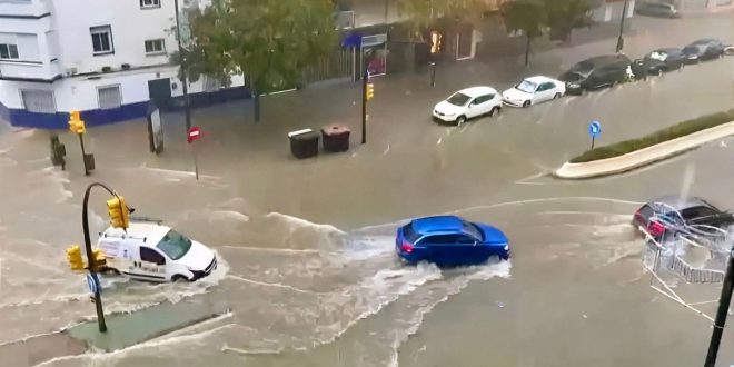 Inondations : la route entre Kénitra et Sidi Allal Tazi coupée