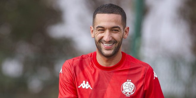 « Bienvenue en Afrique » : Hakim Ziyech fustige l’arbitre de Maniema-Wydad