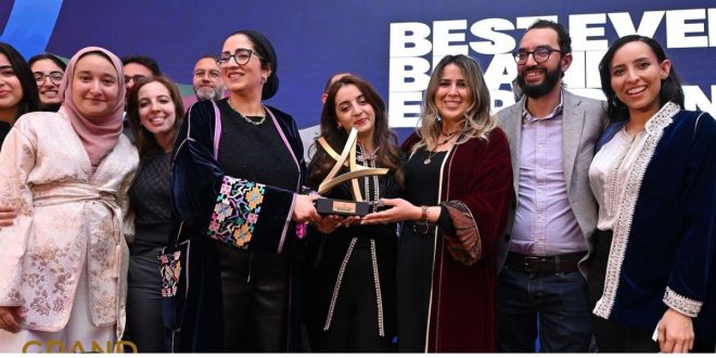 Centrale Danone remporte le prix “Best Event Brand Experience”.
