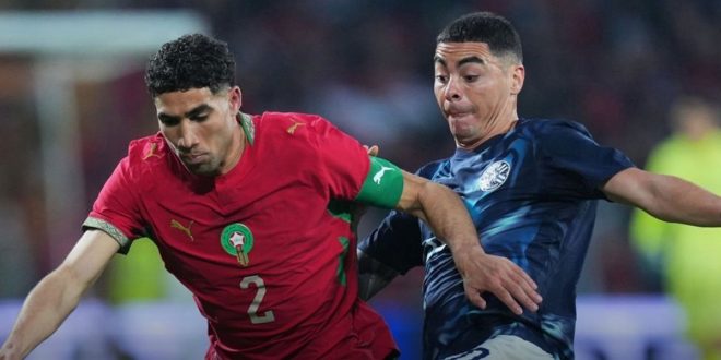 Amical: les Lions de l’Atlas s’imposent face au Paraguay