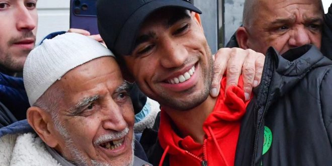 Les Marocains de Lens réservent un bel accueil aux Lions de l’Atlas (PHOTOS)