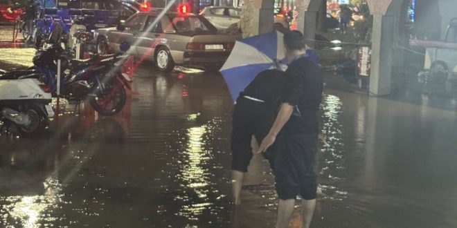 Crues dans la province de Marrakech: une famille secourue in extremis