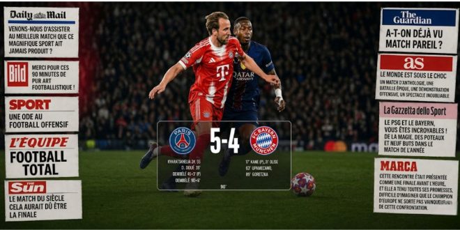 Ligue des champions: la planète football fascinée par le choc PSG