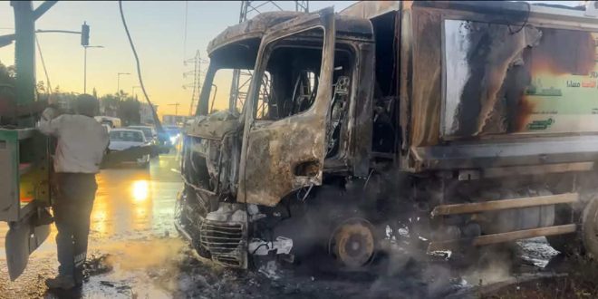 Un camion en flammes sur l’autoroute Marrakech-Agadir