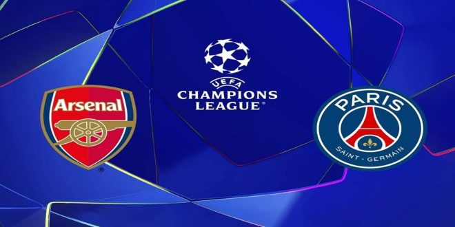 Ligue des champions : Arsenal mène contre le PSG à la pause, tout reste à jouer