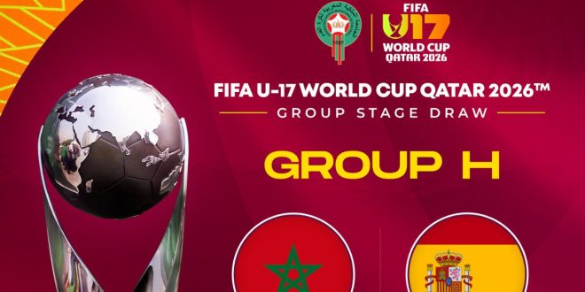 Tirage. Mondial U17 : le Maroc hérite de l’Espagne, du Fidji et de la Chine