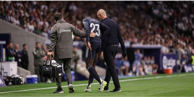 Real Madrid: Ferland Mendy à nouveau blessé et absent plusieurs mois