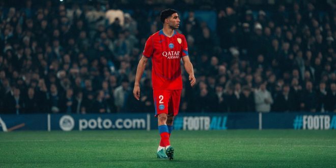 Hakimi de retour à l’entraînement avant la finale de Ligue des Champions