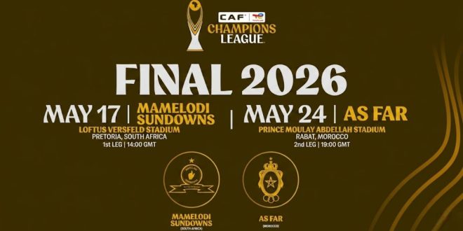 Ligue des Champions CAF (AS FAR-Mamelodi Sundowns) : les dates de la finale