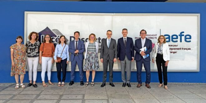 Première visite officielle du Directeur général de l’AEFE au Maroc