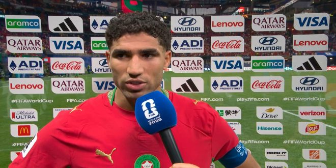 Achraf Hakimi : « C’était un match fou »