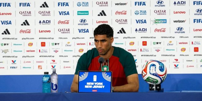 Le geste élégant d’Achraf Hakimi envers un journaliste mexicain (VIDÉO)