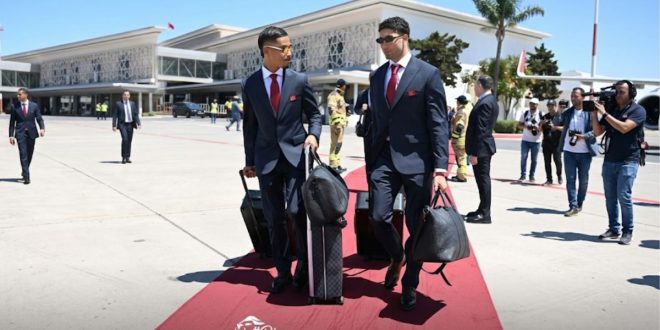 Arrivée aux États-Unis : Achraf Hakimi exprime l’enthousiasme des Lions de l’Atlas(VIDÉO)