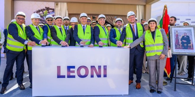 Leoni lance les travaux de sa nouvelle unité industrielle à Bouskoura