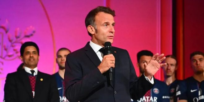 Macron salue le PSG champion d’Europe et rend hommage au Maroc (VIDEO)