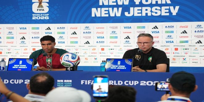 Ouahbi : « Nous aborderons le match du Brésil avec la ferme intention de gagner »