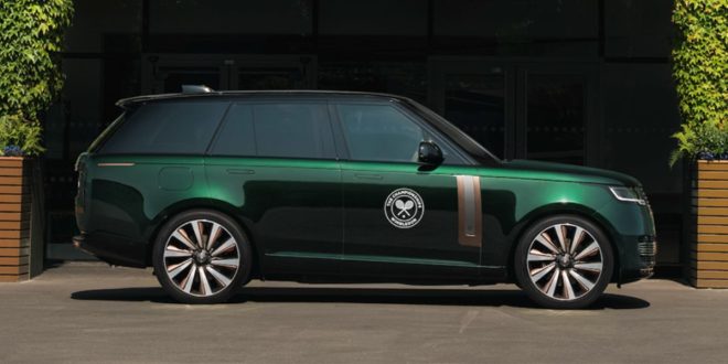 Range Rover renouvelle son partenariat en tant que partenaire automobile officiel de The championships, Wimbledon