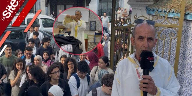 Tanger : des dattes et des bouteilles d’eau offertes aux candidats avant les examens (VIDEO)