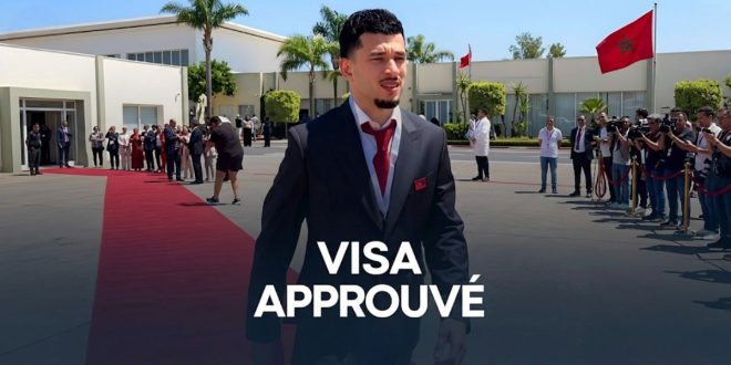 Zakaria El Ouahdi a reçu son visa et s’envole pour les États-Unis !