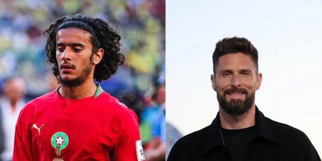 Olivier Giroud voit bien Bouaddi au Real Madrid la saison prochaine