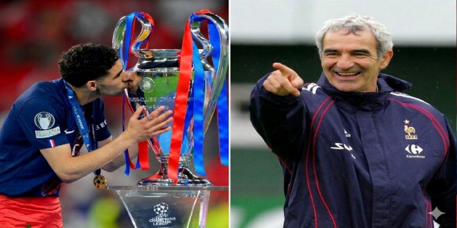 Exclu: l’énorme déclaration de Raymond Domenech sur Achraf Hakimi