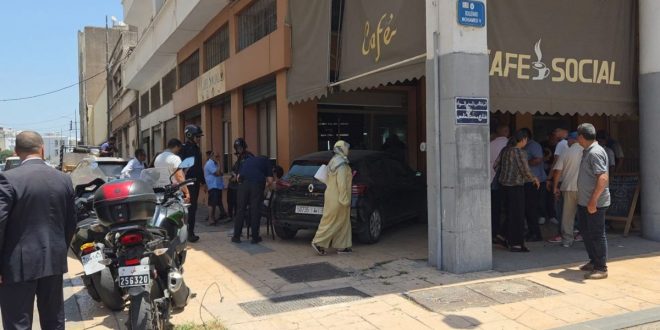Casablanca : une voiture fonce dans un café et fait trois blessés