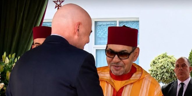 Fête du Trône : Infantino se dit « honoré » d’être au Maroc