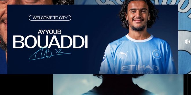 «Welcome to Manchester City» : Bouaddi présenté aux supporters dans une vidéo