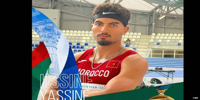 Historique : Yassine Hssine, premier Marocain en or sur 100 m aux Jeux méditerranéens (VIDEO)