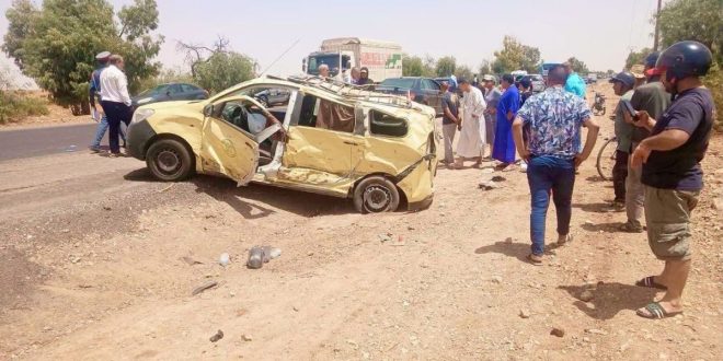 Grave accident à Boujniba : un mort et six blessés, dont trois grièvement