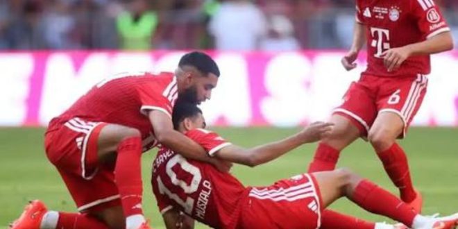 Un beau geste d’Ismael Saibari envers Jamal Musiala fait le tour de la Toile (VIDEO)