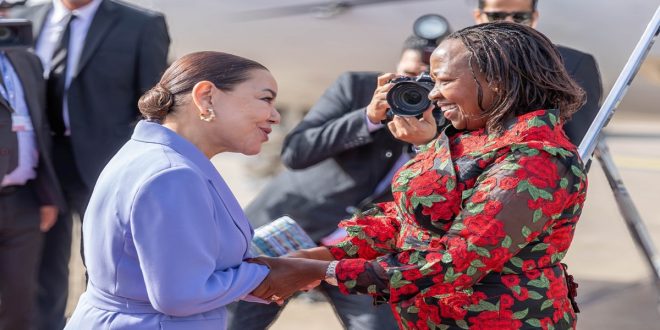 La Première Dame du Kenya arrive au Maroc pour une visite de travail