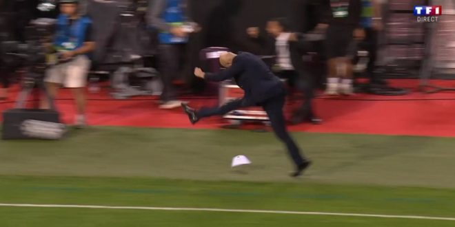 La célébration de Zidane après le but d’Olise fait le tour de la toile