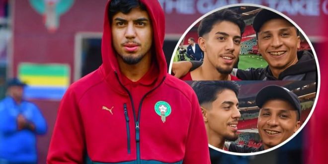 Le beau geste d’Ilias Akhomach envers un supporter marocain