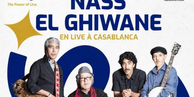 Nass El Ghiwane en concert à Casablanca