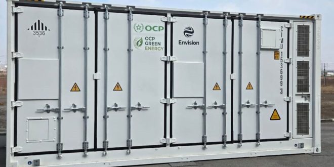 Énergie verte : OCP installe son premier système de stockage par batteries à Benguerir