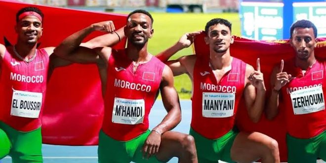 Jeux méditerranéens (Athlétisme): le Maroc s’adjuge l’argent du relais 4×400 m