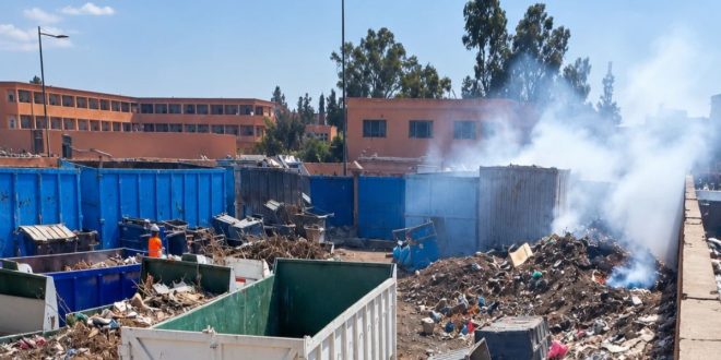 Marrakech: un incendie ravage un entrepôt à Sidi Youssef Ben Ali