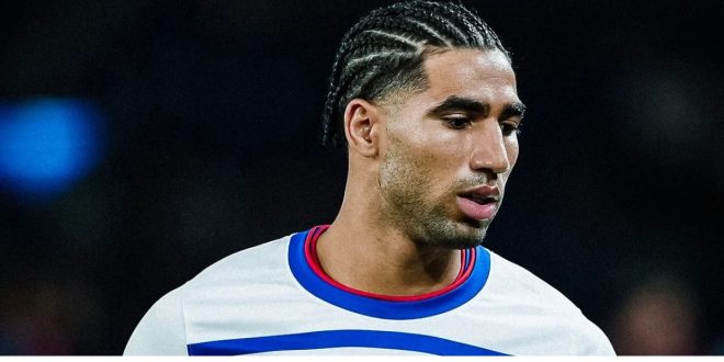 Achraf Hakimi réagit avec humour à sa nouvelle coiffure